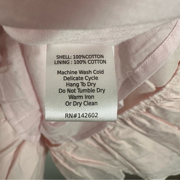 Sail To Sable Scalloped Hem Mini Dress - Pink Blush XS babyshowe preppy cotton - Picture 10 of 12